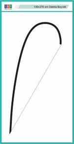 130x278 Damla Bayrak Set - Görsel 2