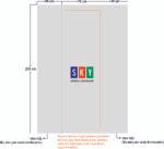 75X225 Örümcek Sadece Kumaş Baskı - Görsel 2