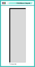 75x250 Square Banner Bayrak Set - Görsel 2