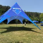 Yıldız Tente Baskılı 14 mt. Tek Kubbe