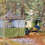 300x300 cm Gazebo Karavan Çadırı