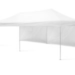 4x8 Gazebo 40lık Çelik Gövde 1 Adet Tam Duvarlı Model