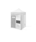 2x2 Gazebo 30luk Gövde 3 Tam 1 Pencere+Kapılı Duvar 3lü Versiyon Model