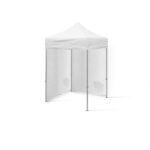 2x2 Gazebo 30luk Çelik Gövdeli 2 Adet Tam Duvarlı Model