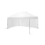 3x45 Gazebo 40lık Çelik Gövde 2 Adet Tam Duvarlı Model