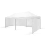 3x6 Gazebo 40lık Çelik Gövde 3 Adet Tam Duvarlı Model