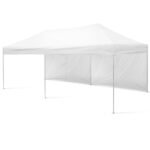 4x8 Gazebo 50 lik Alüminyum Gövde 1 Adet Tam Duvarlı Model