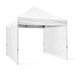 4x4 Gazebo 50 lik Alüminyum Gövde 2 Adet Tam Duvarlı Model