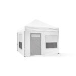 3x3 Gazebo 40lık Çelik Gövde 1 Adet Tam 2 adet 3lü Versiyon Duvar 1 adet kapılı 3 lü Versiyon Duvarlı Model