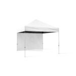 3x3 Gazebo 40lık Çelik Gövde 1 Adet Tam  Duvarlı Model