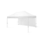 3x45 Gazebo 40lık Çelik Gövde 1 Adet Tam Duvarlı Model