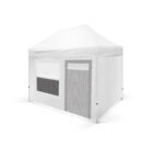 2×3 Gazebo 30luk Gövde 3 Tam 1 Pencere+Kapılı Duvar 3lü Versiyon Model